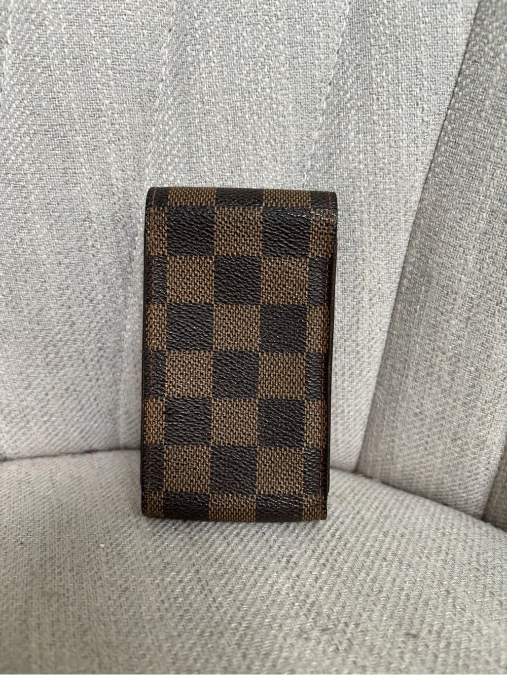 LOUIS VUITTON Damier Ebene Mini Pouch